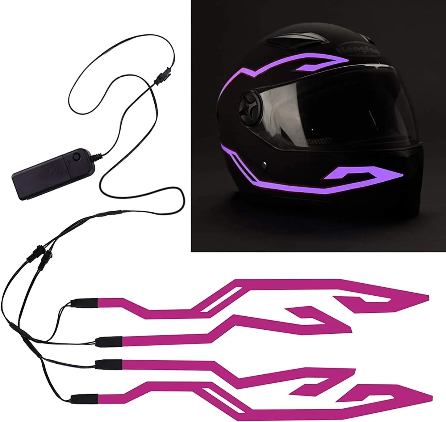 Motorcycle Helmet EL Bands