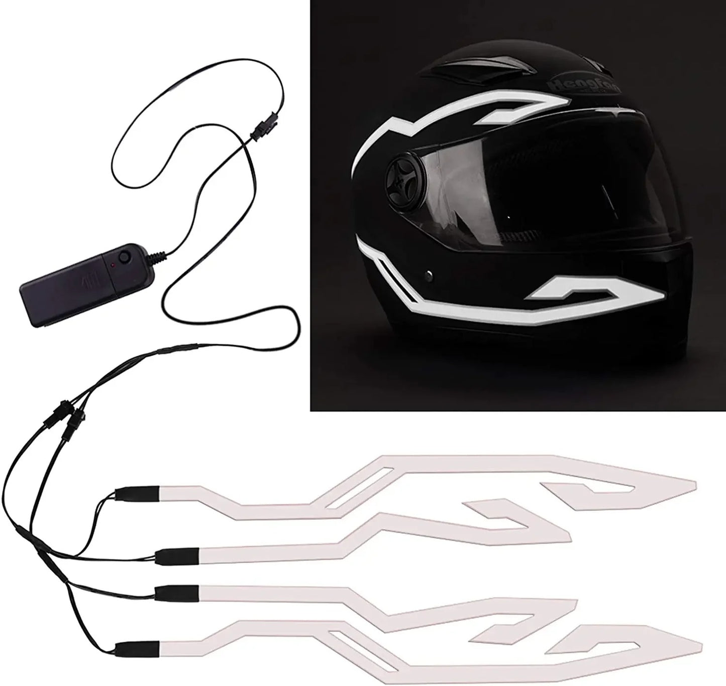 Motorcycle Helmet EL Bands