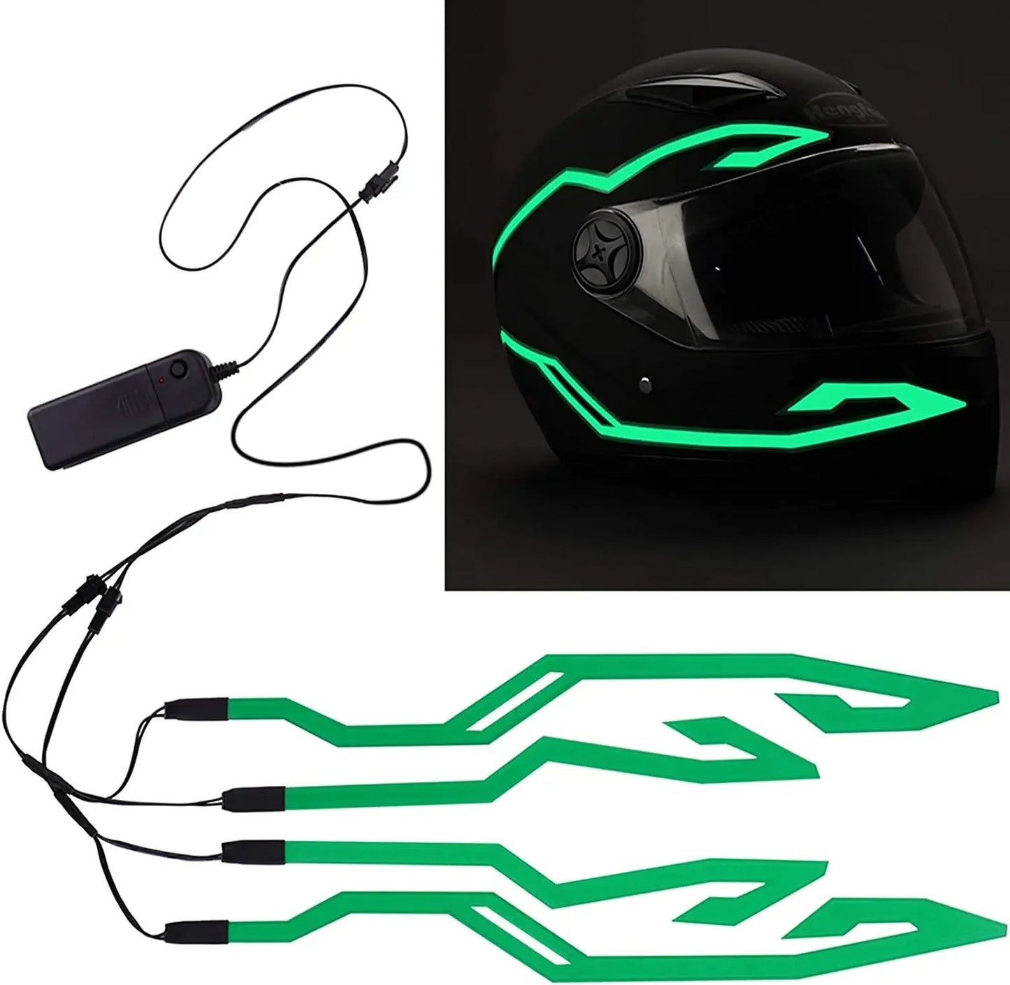 Motorcycle Helmet EL Bands